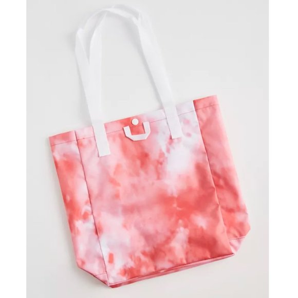 adidas Originals Simple Red & White Tie Dye Tote Bag - Picture 8 of 12